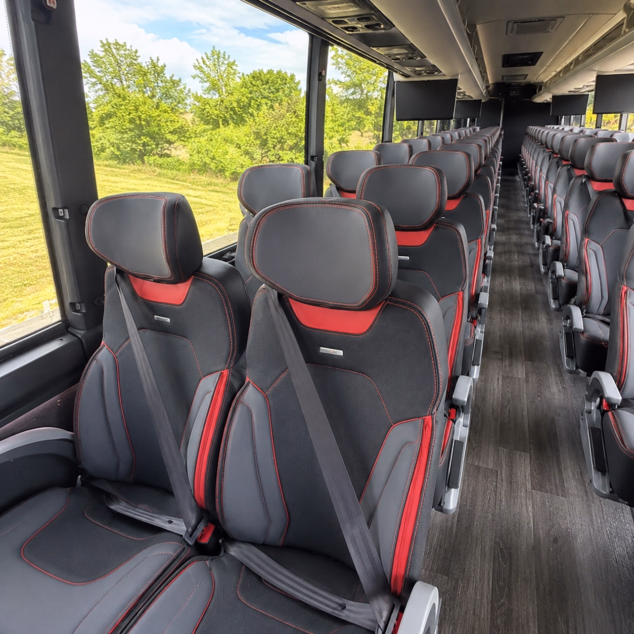 edmond prom transportation onboard seating